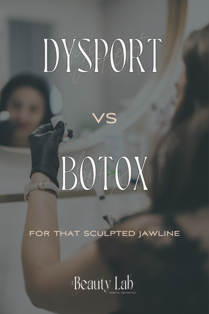 The difference between Dysport & Botox 