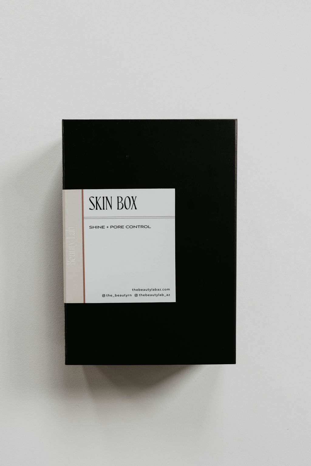 Skincare box containing specialized products for dull skin treatment. 